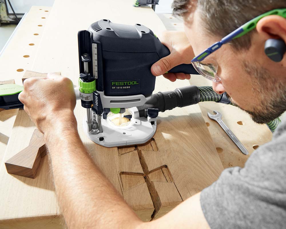 Festool Fräsmaschinen und Zubehör – Präzises Fräsen von Holz Festool Fräsmaschinen & Zubehör im Einsatz