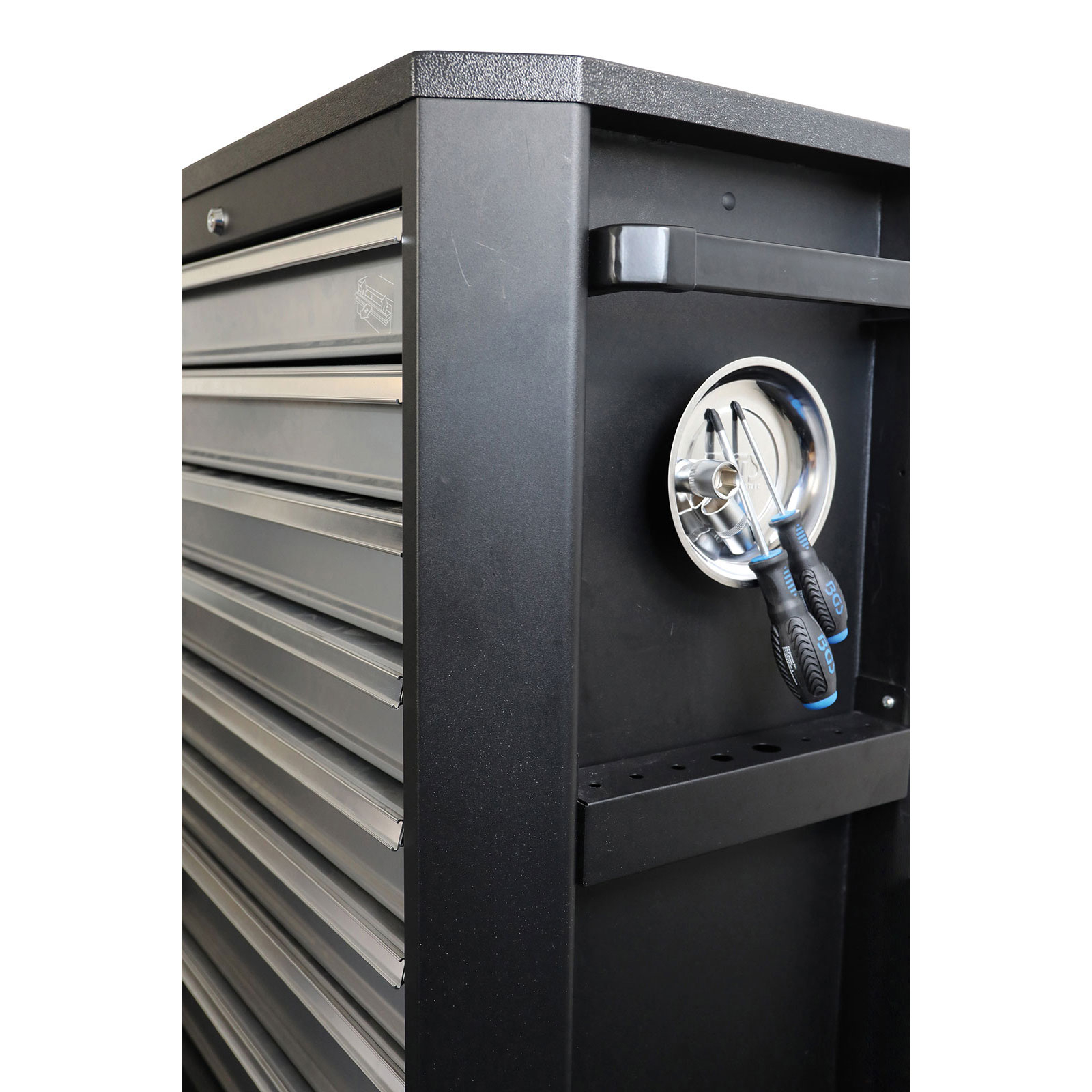 BGS Magnet-Haftschale Edelstahl Ø 150 mm - 1150 - Bild 4 von 4