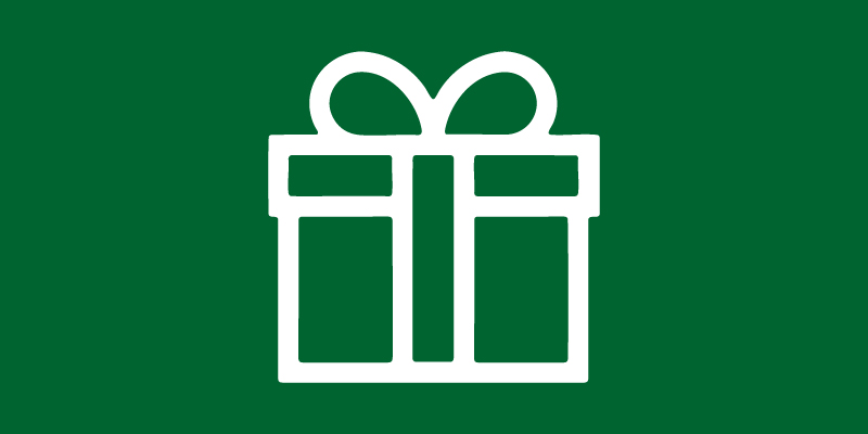 Jetzt Prämie sichern – Geschenk- oder Bonusaktion nutzen Geschenkpaket-Icon als Symbol für Prämien oder Bonusaktionen